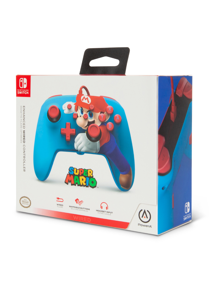 Controller PowerA Enh Wired Mario Punch