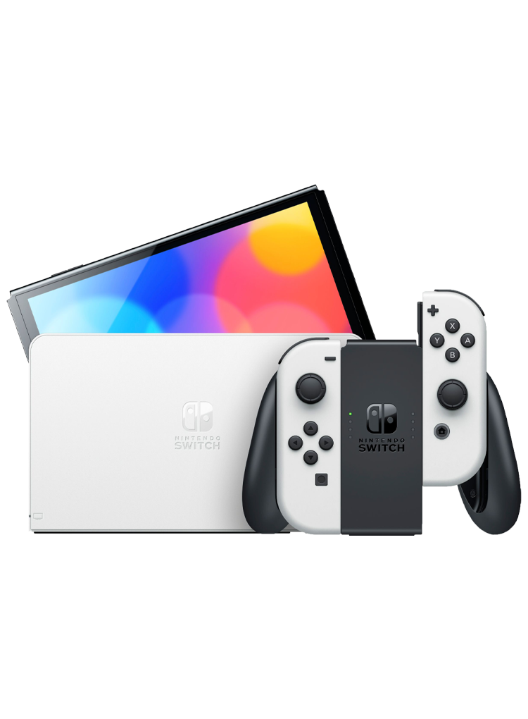 Consola Nintendo Switch (OLED model) White set