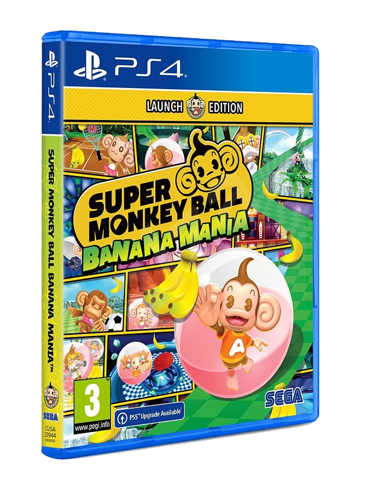 SUPER MONKEY BALL BANANA MANIA LAUNCH EDITION Плейстейшън 4