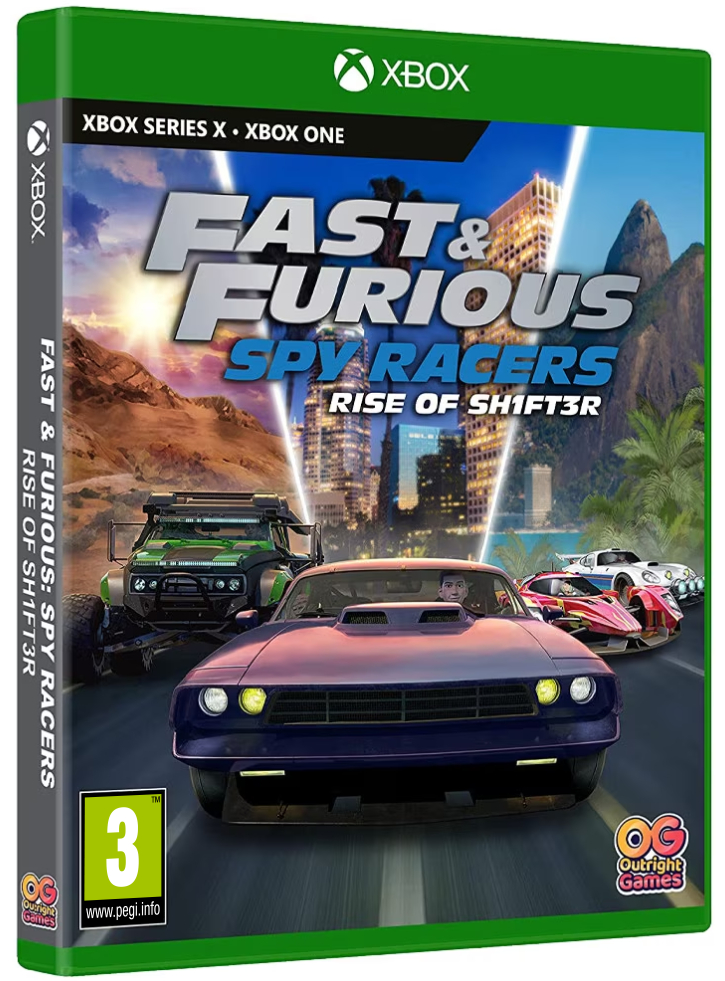 Fast and Furious Spy Racers Rise of SH1FT3R XBOX ONE