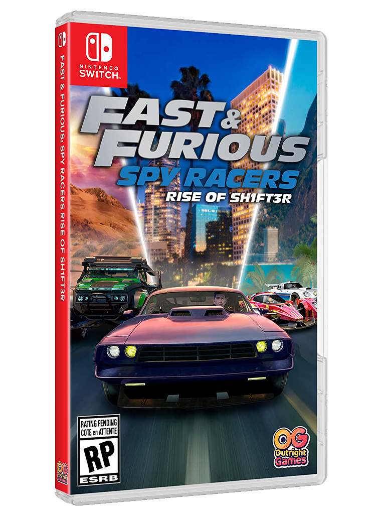 Fast and Furious Spy Racers Rise of SH1FT3R Нинтендо Суич