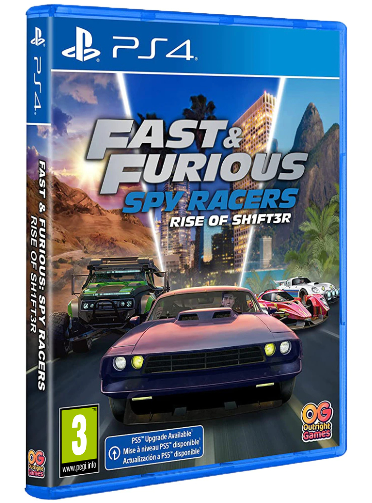 Fast and Furious Spy Racers Rise of SH1FT3R Плейстейшън 4