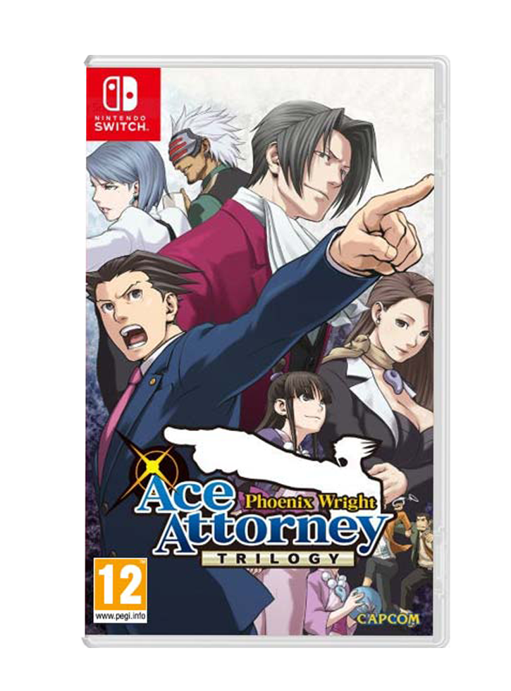 Phoenix Wright Ace Attorney 1, 2 & 3 Нинтендо Суич