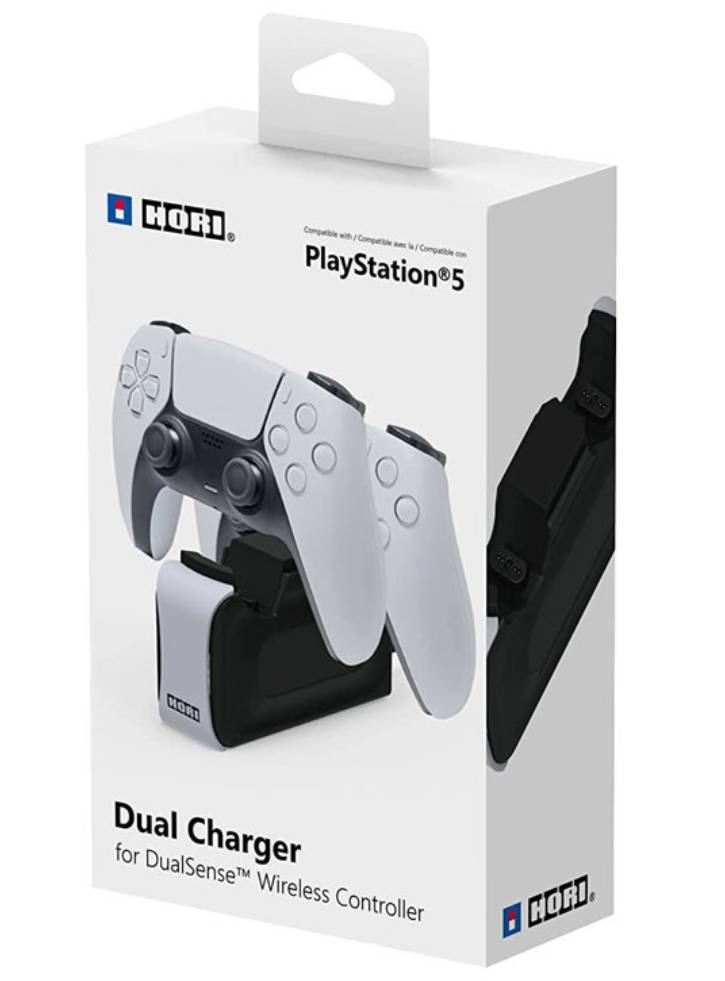 Hori Incarcator dublu pentru controllerul wireless Dualsense PlayStation 5