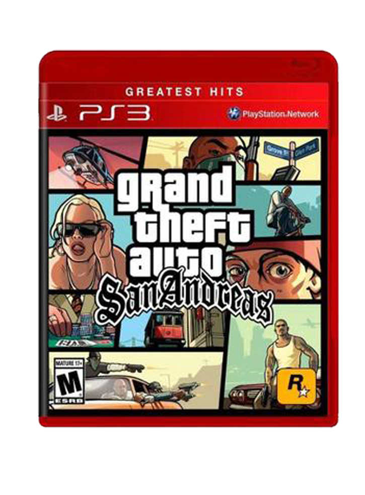 Grand Theft Auto San Andreas Great Hits Плейстейшън 3