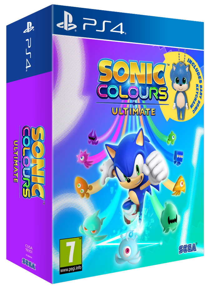 Sonic Colours Ultimate Launch Edition Плейстейшън 4