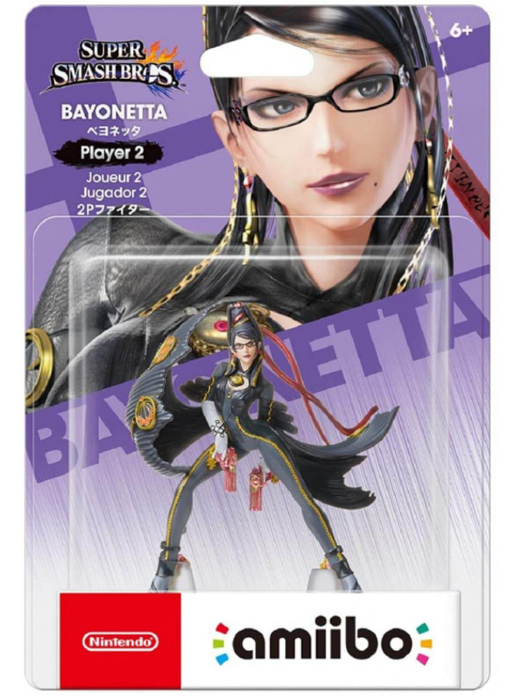 Figurina Amiibo Bayonetta Player 2 Super Smash Bros