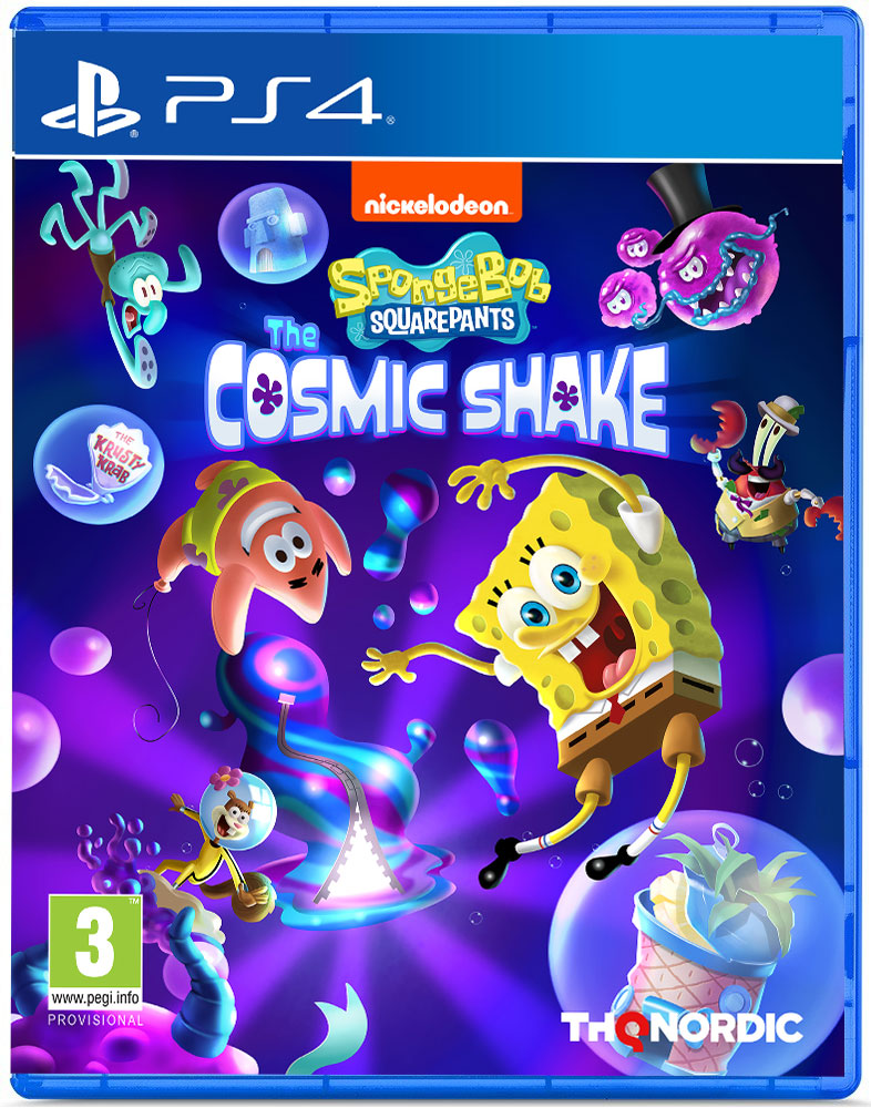 SpongeBob SquarePants Cosmic Shake Плейстейшън 4