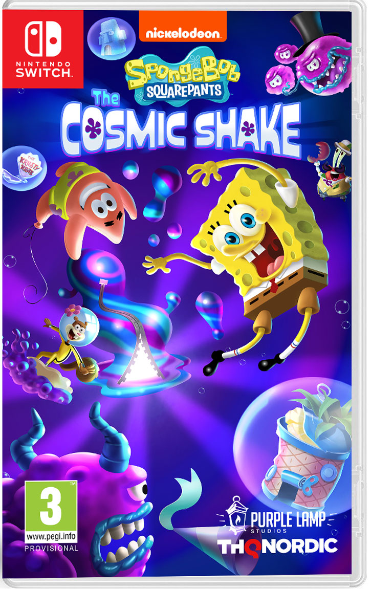 SpongeBob SquarePants Cosmic Shake Нинтендо Суич