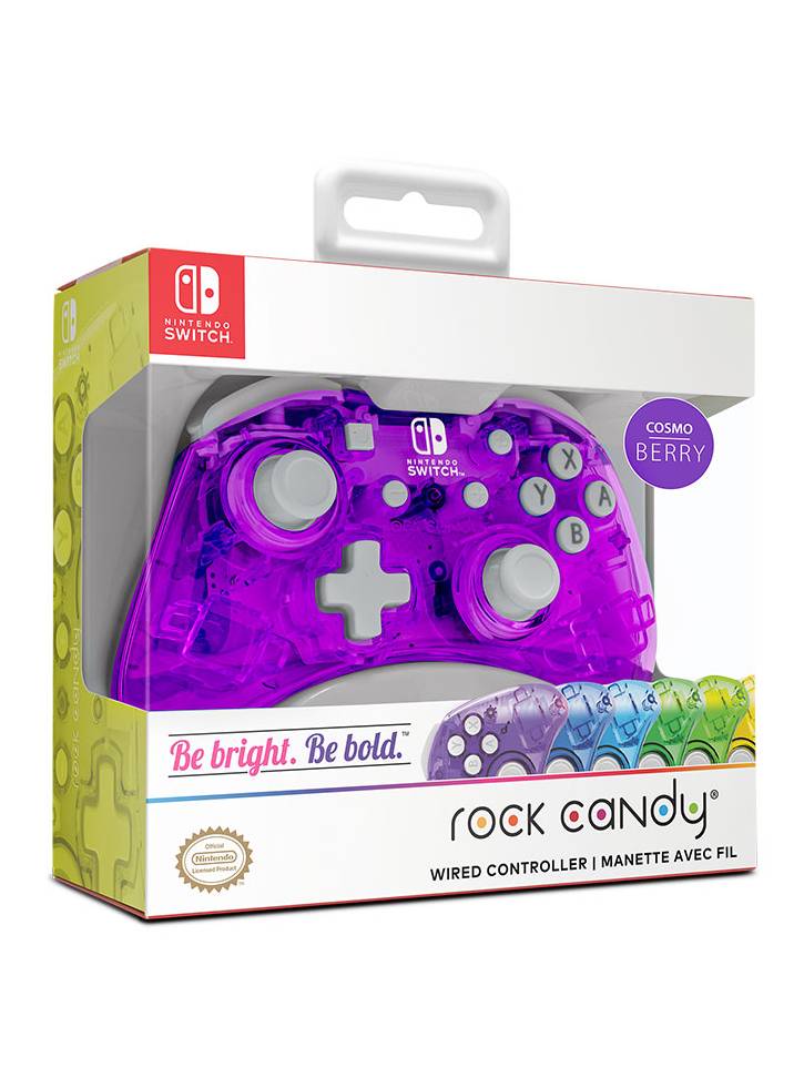 Controller PDP Rock Candy Mini Cosmoberry Mov NSW