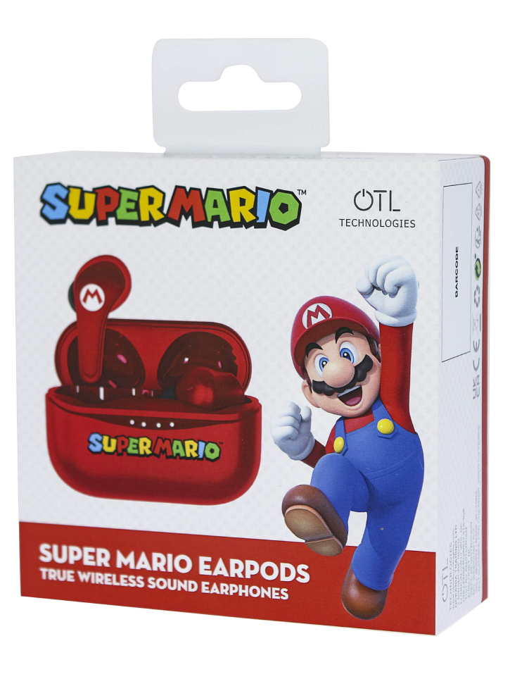 Earpods OTL Super Mario TWS Rosu