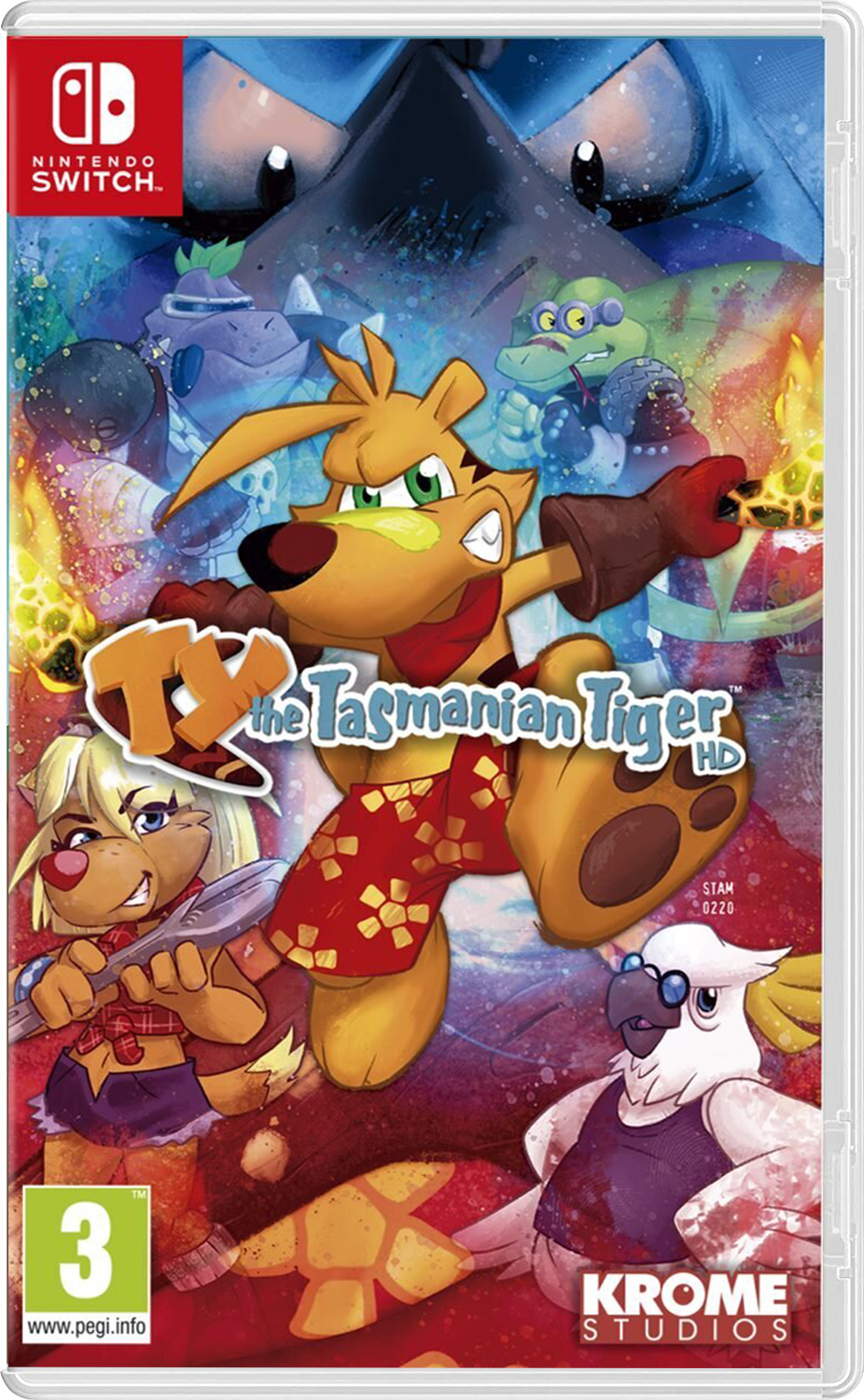 TY The Tasmanian Tiger HD Нинтендо Суич