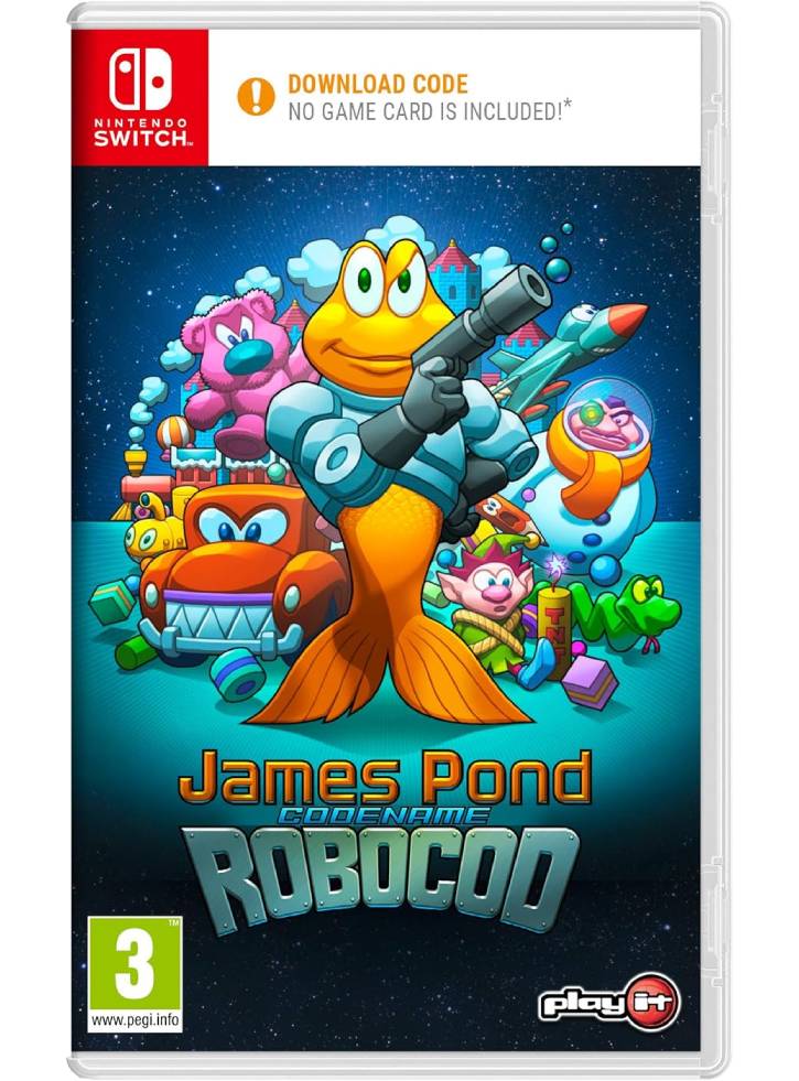 James Pond 2 Operation Robocod (Code in a Box) Нинтендо Суич