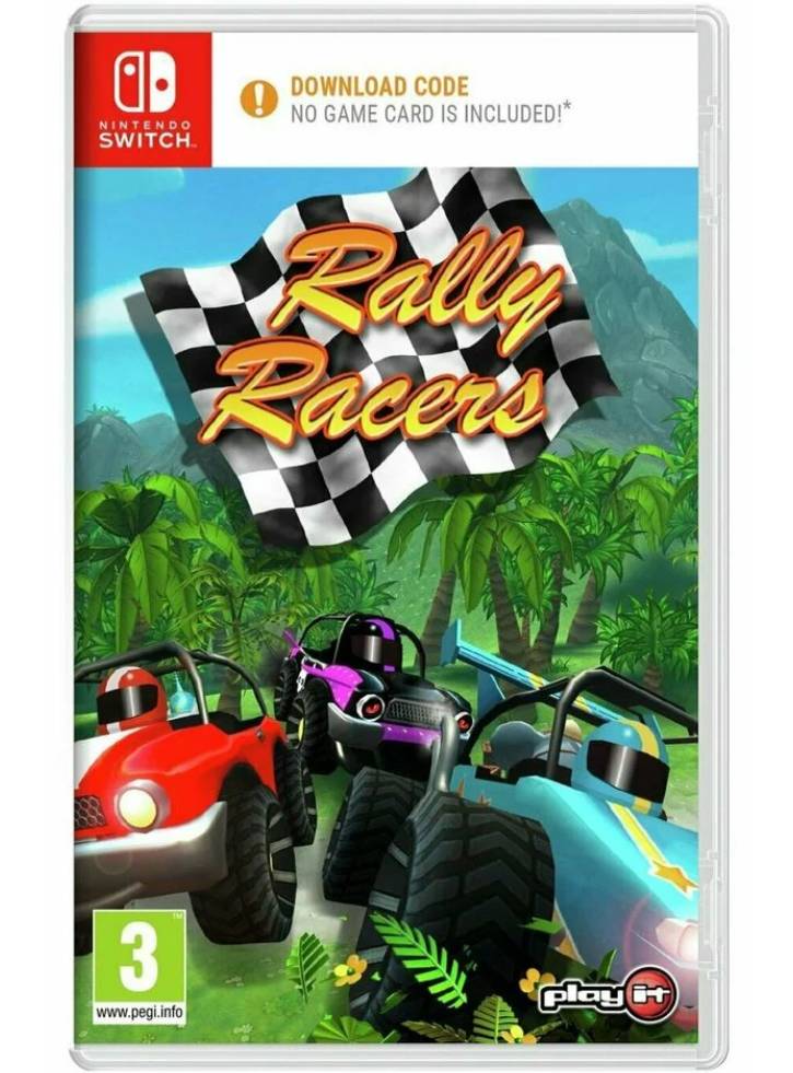 Rally Racers Code in a Box Нинтендо Суич