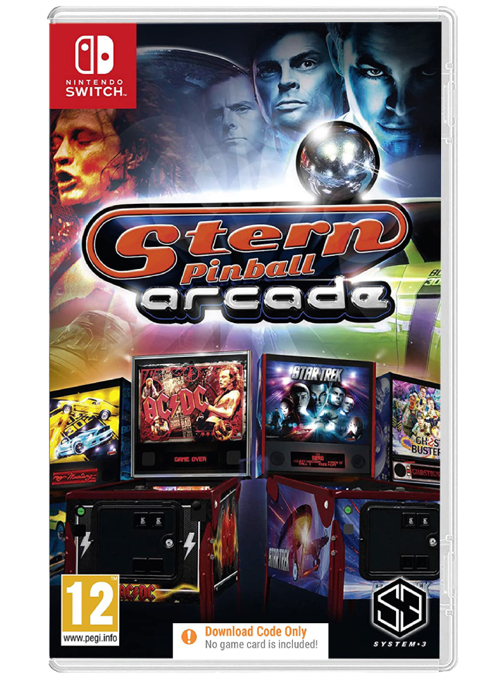 Stern Pinball Arcade Code in a Box Нинтендо Суич