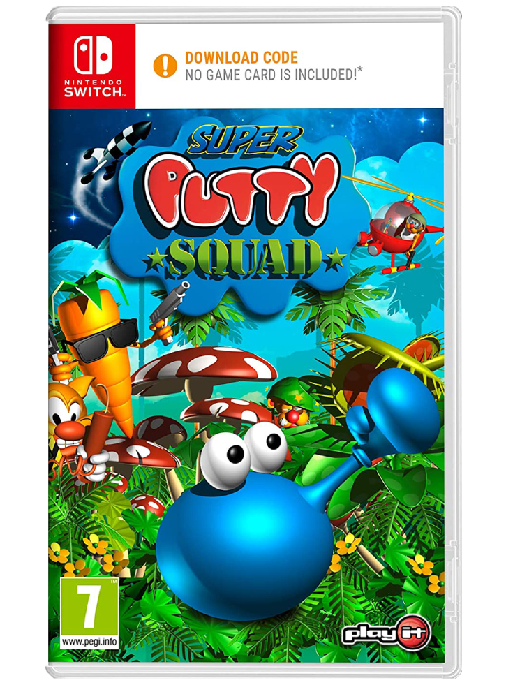 Super Putty Squad Cod in a box Нинтендо Суич