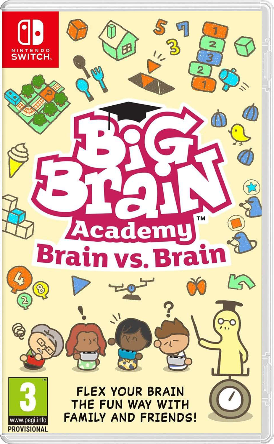 Big Brain Academy : Brain Vs. Brain Нинтендо Суич