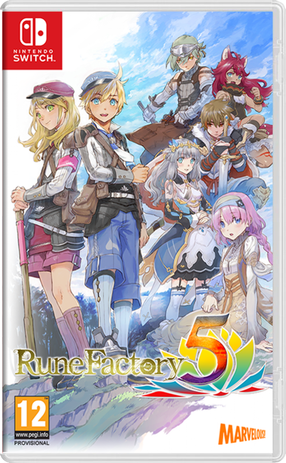 Rune Factory 5 Нинтендо Суич