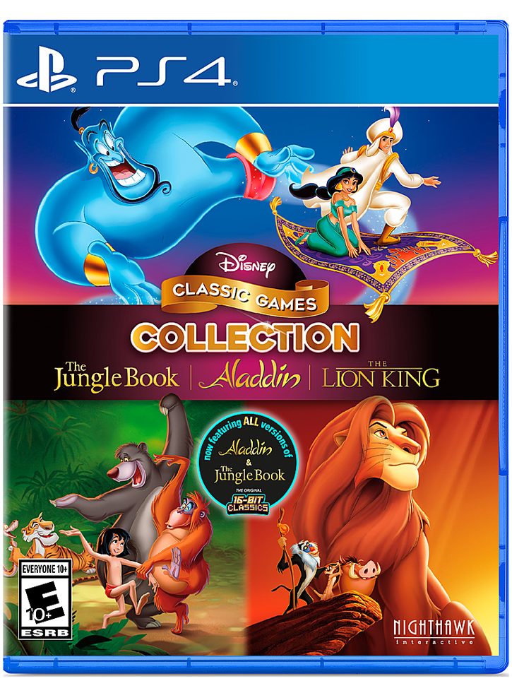 Disney Classic Games Collection The Jungle Book, Aladdin &The Lion King Плейстейшън 4