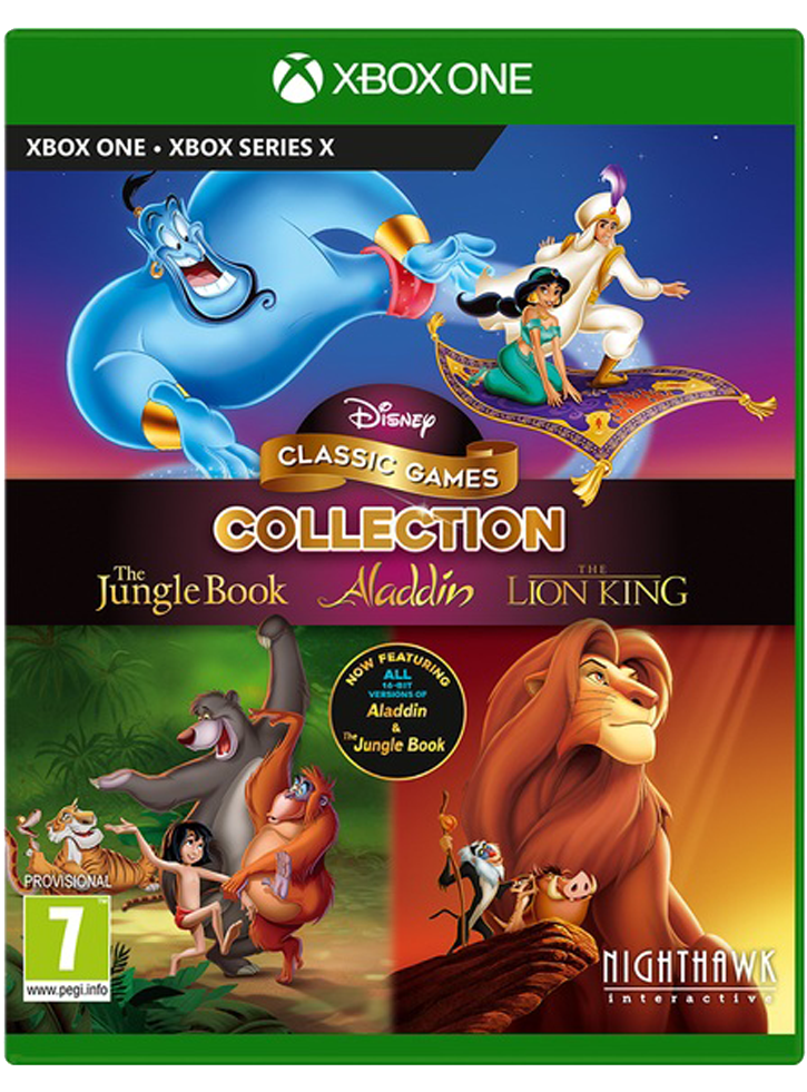 Disney Classic Games Collection The Jungle Book, Aladdin &The Lion King XBOX ONE