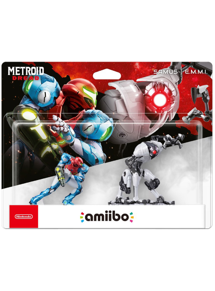 AMIIBO METROID SAMUS E.M.M.I. DOUBLE PACK