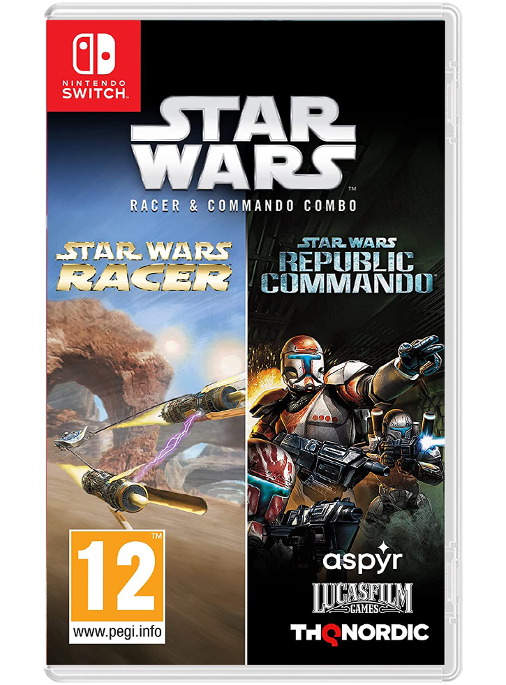 Star Wars Racer &Commando Combo Нинтендо Суич