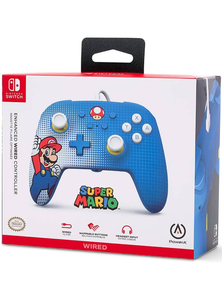 Controller Cu Cablu Mario Pop Art Nintendo Switch