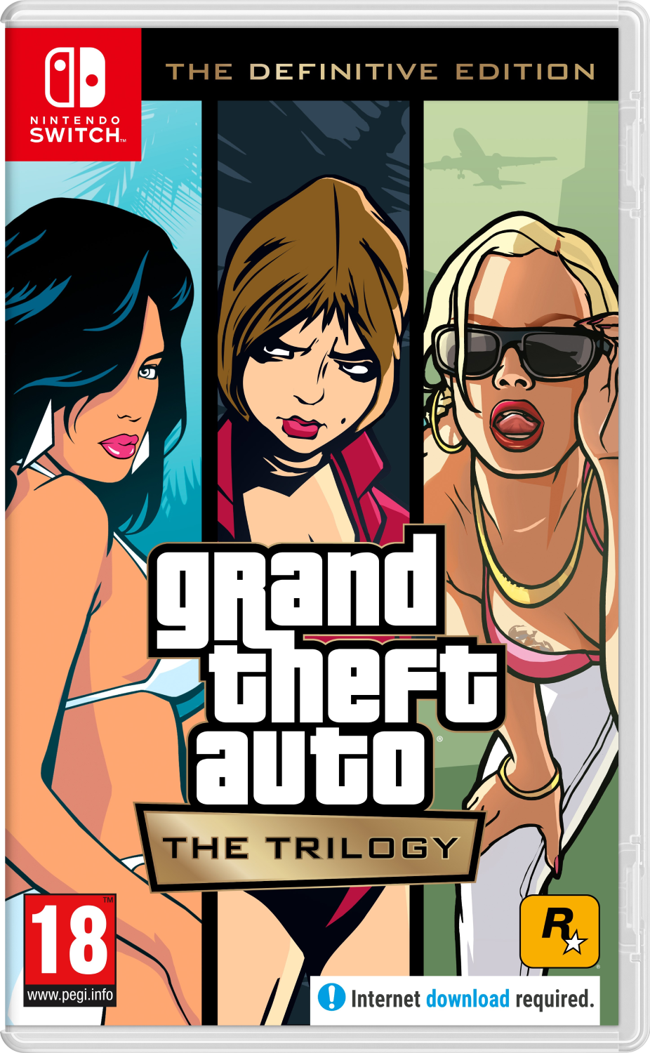 Grand Theft Auto The Trilogy – The Definitive Edition Нинтендо Суич