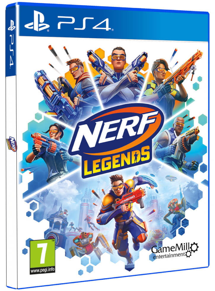 Nerf Legends Плейстейшън 4