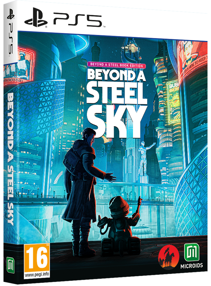 Beyond a Steel Sky Beyond a Steel Book Edition Плейстейшън 5