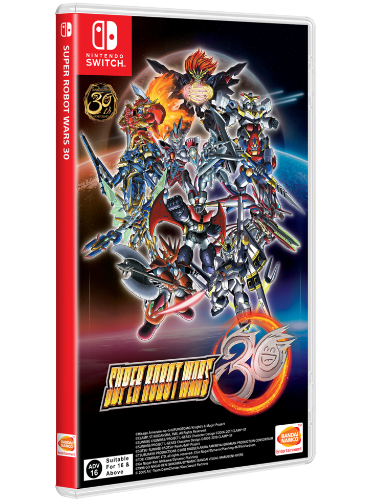 Super Robot Wars 30 Нинтендо Суич