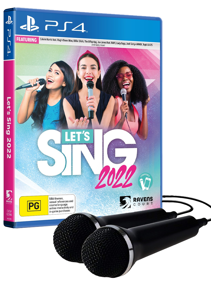 Let\'s Sing 2022 Double Mic Bundle Плейстейшън 4