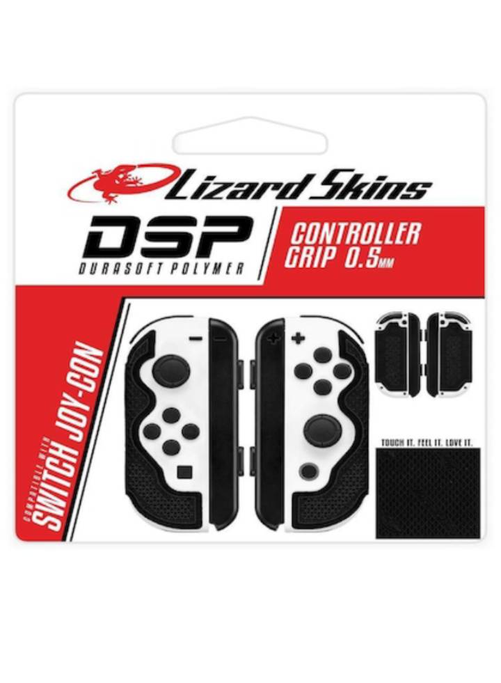 DSP Lizard Grip Protectie Din Silicon Pentru Joy Con Negru - NSW