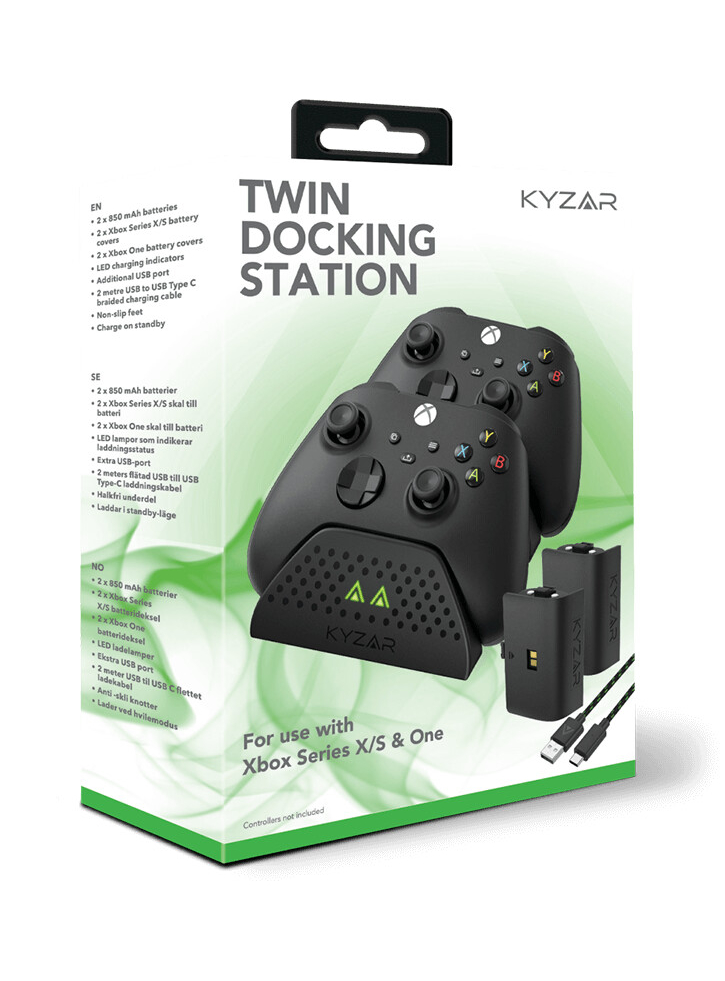 Statie Kyzar Twin Docking - Xbox Seria X/S, Xbox One