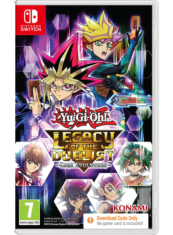 Yu-Gi-Oh! Legacy of the Duelist: Link Evolution Code in a box Нинтендо Суич