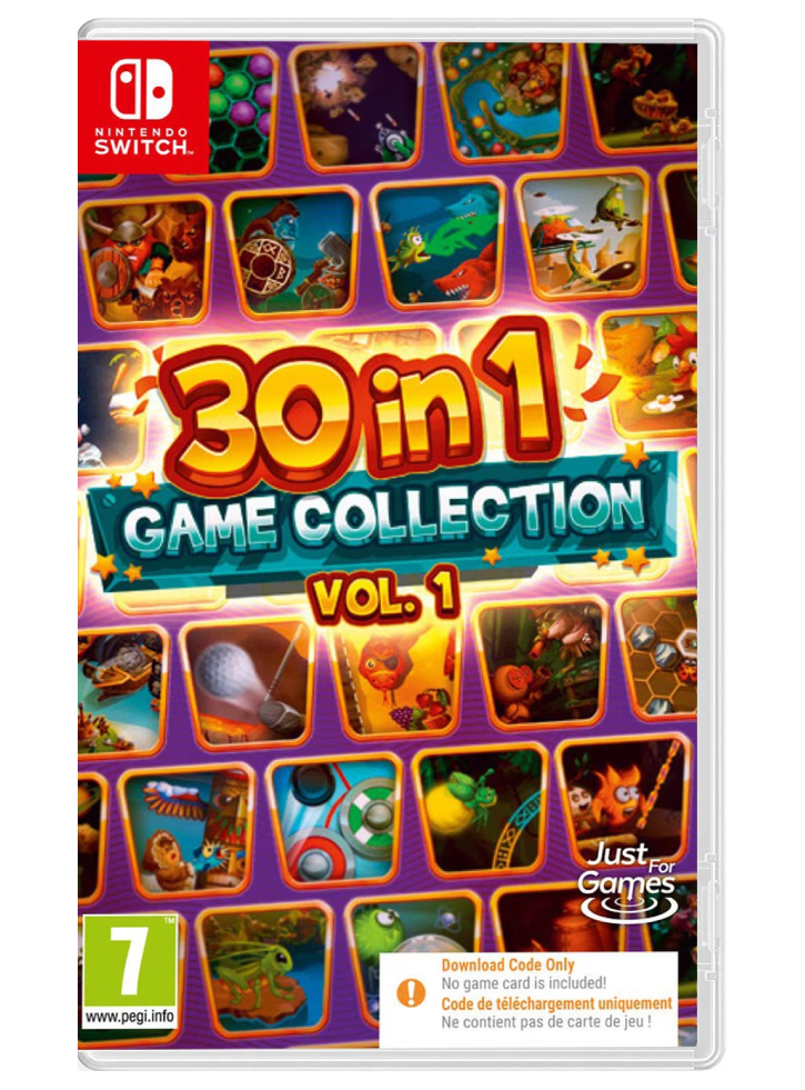 30 In 1 Games Collection Vol 1 Code in a Box Нинтендо Суич