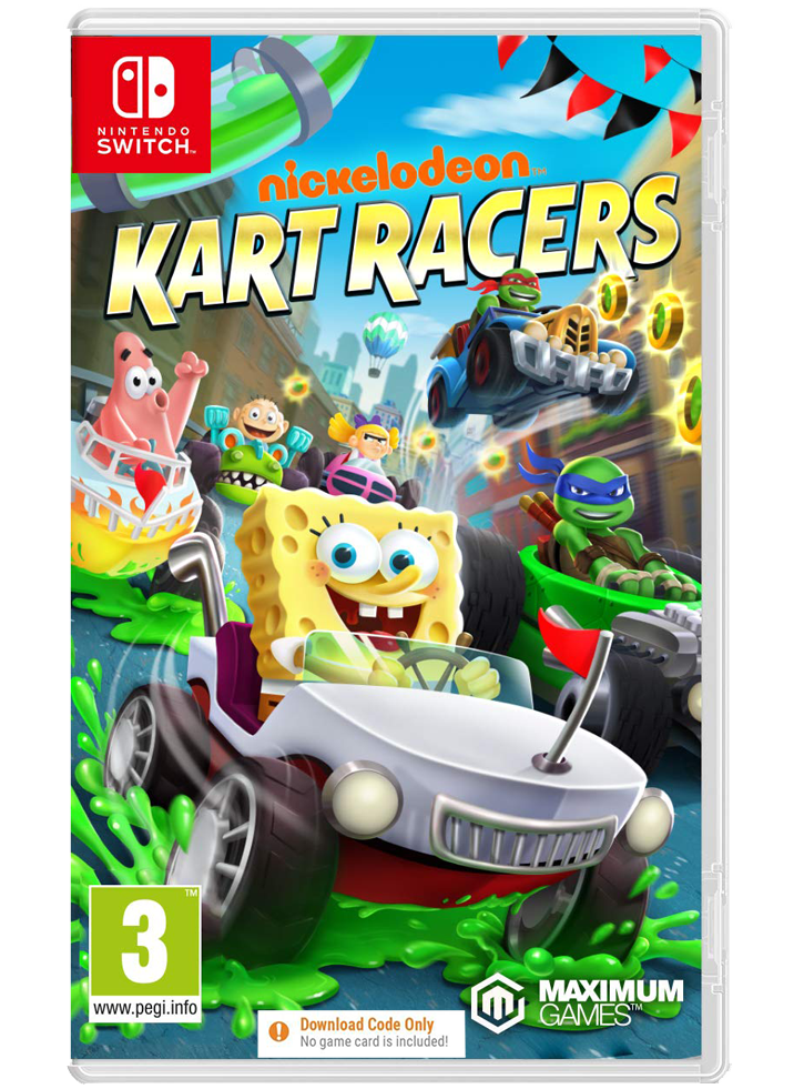 Nickelodeon Kart Racers (Code in a Box) Нинтендо Суич