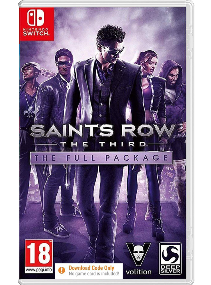 Saints Row The Third - The Full Package (Code in a Box) Нинтендо Суич