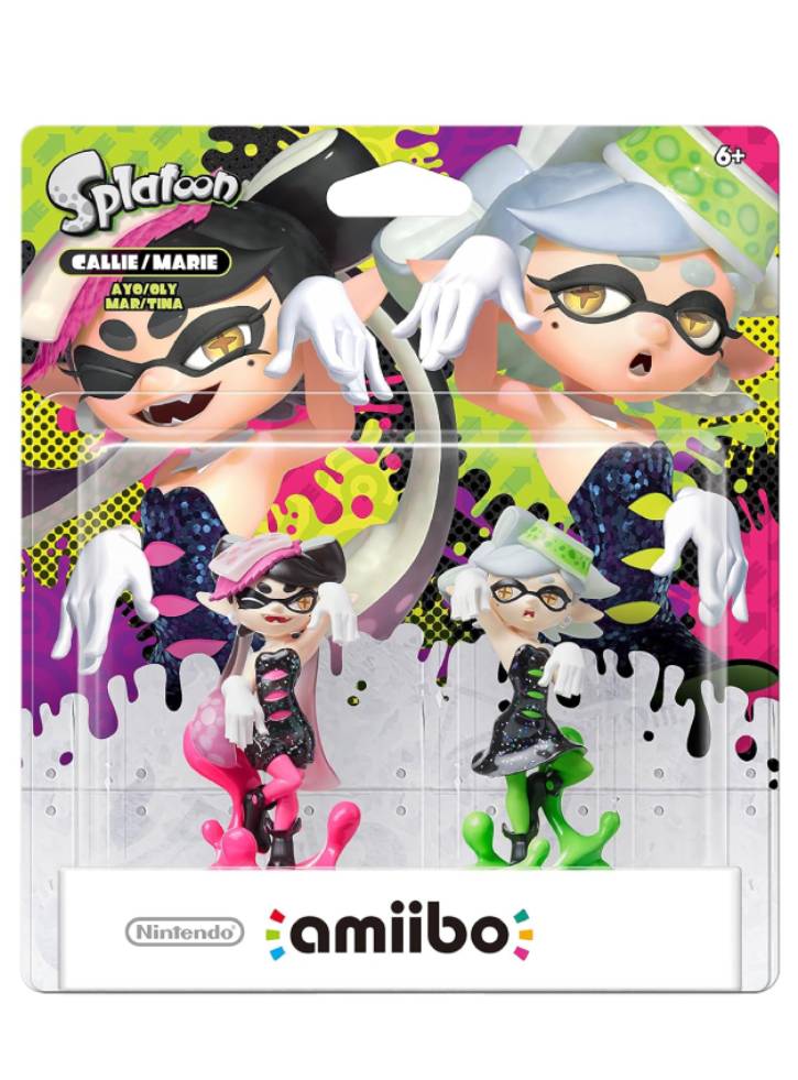 AMIIBO Callie & Marie Splatoon 2 PACK