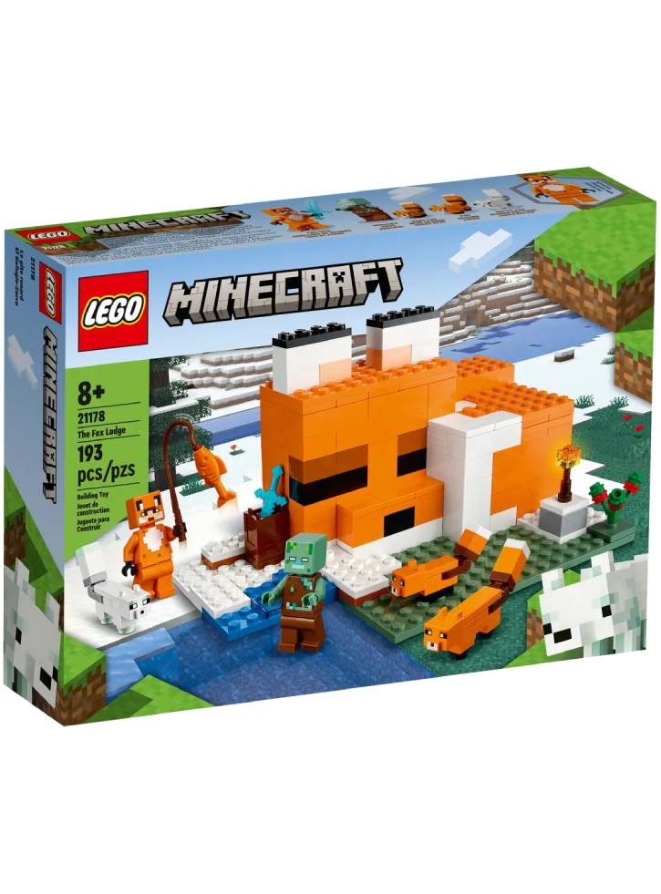 LEGO Minecraft: The Fox Lodge (21178)