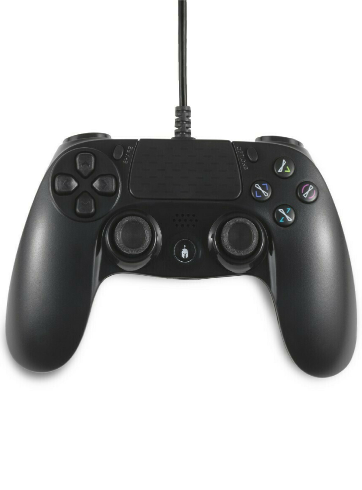 Spartan Gear Controller cu fir Hoplite Negru- PC/PS4