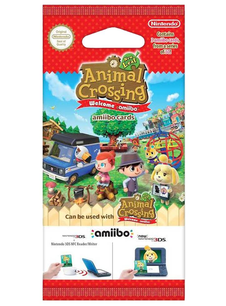 Animal Crossing New Leaf: Welcome Amiibo Cards Pack