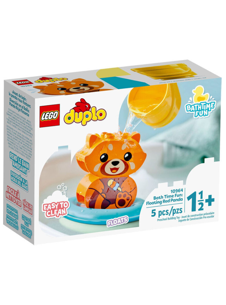 LEGO DUPLO My First: Bath Time Fun: Floating Red Panda (10964)