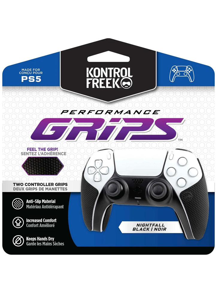 Grips KontrolFreek Performance Negru Pentru PS5