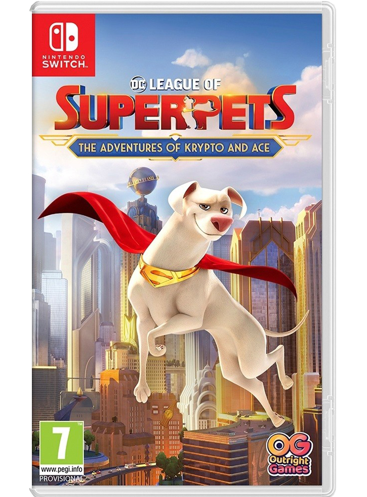 DC League of Super-Pets: The Adventures of Krypto and Ace Нинтендо Суич