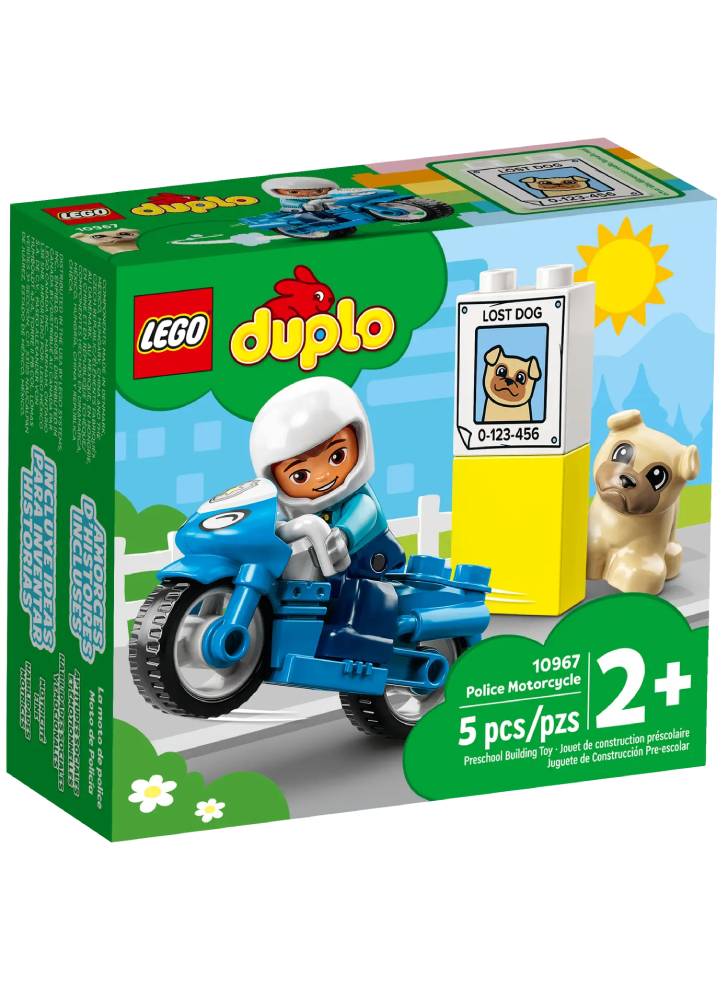 LEGO DUPLO Town: Police Motorcycle (10967)