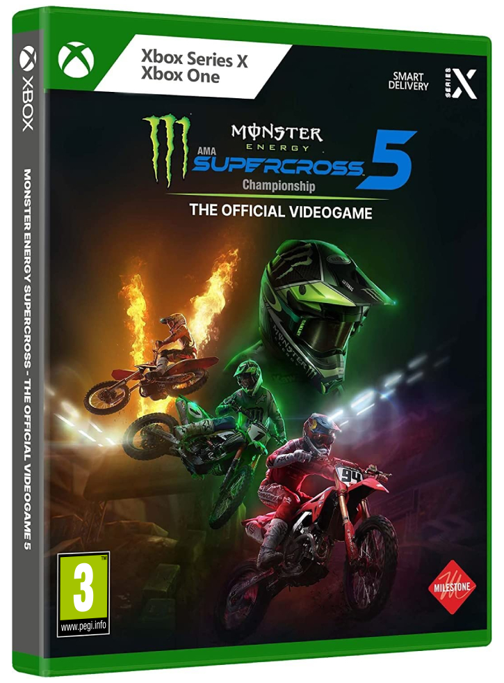 Monster Energy Supercross The Official Videogame 5 XBOX СЕРИЯ X