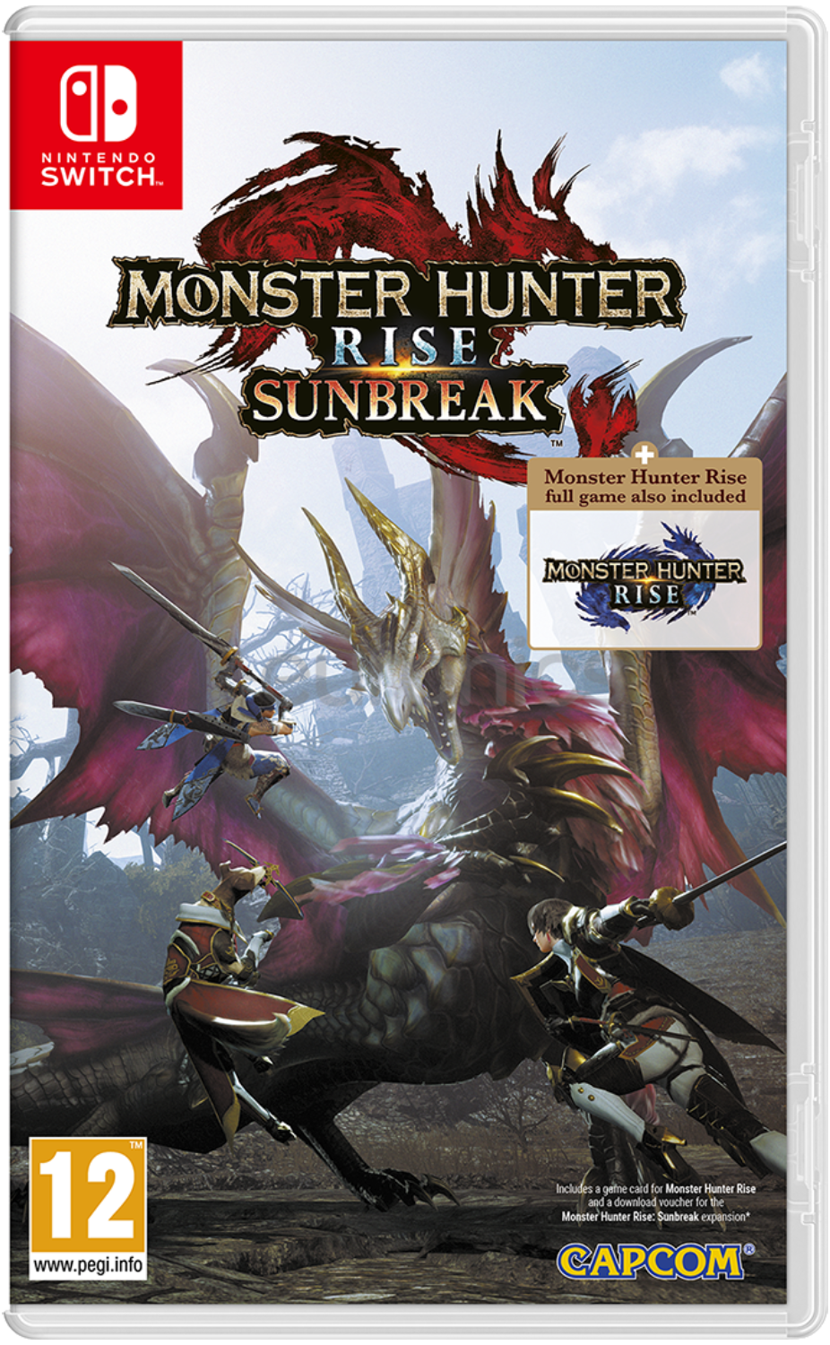 Monster Hunter Rise and Sunbreak DLC Нинтендо Суич