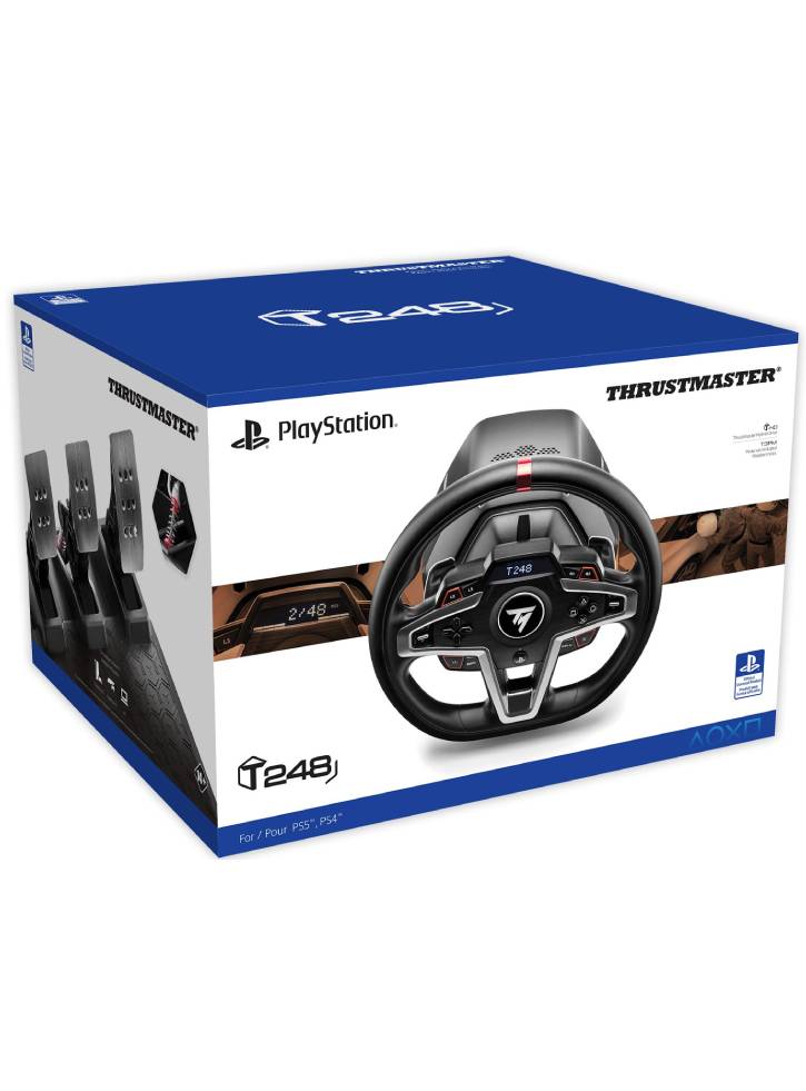 Thrustmaster Volan cu pedale magnetice T248/ PS4,PS5,PC