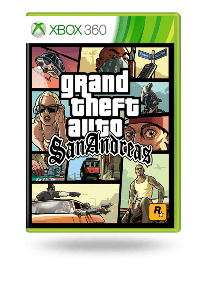 Grand Theft Auto San Andreas XBOX 360